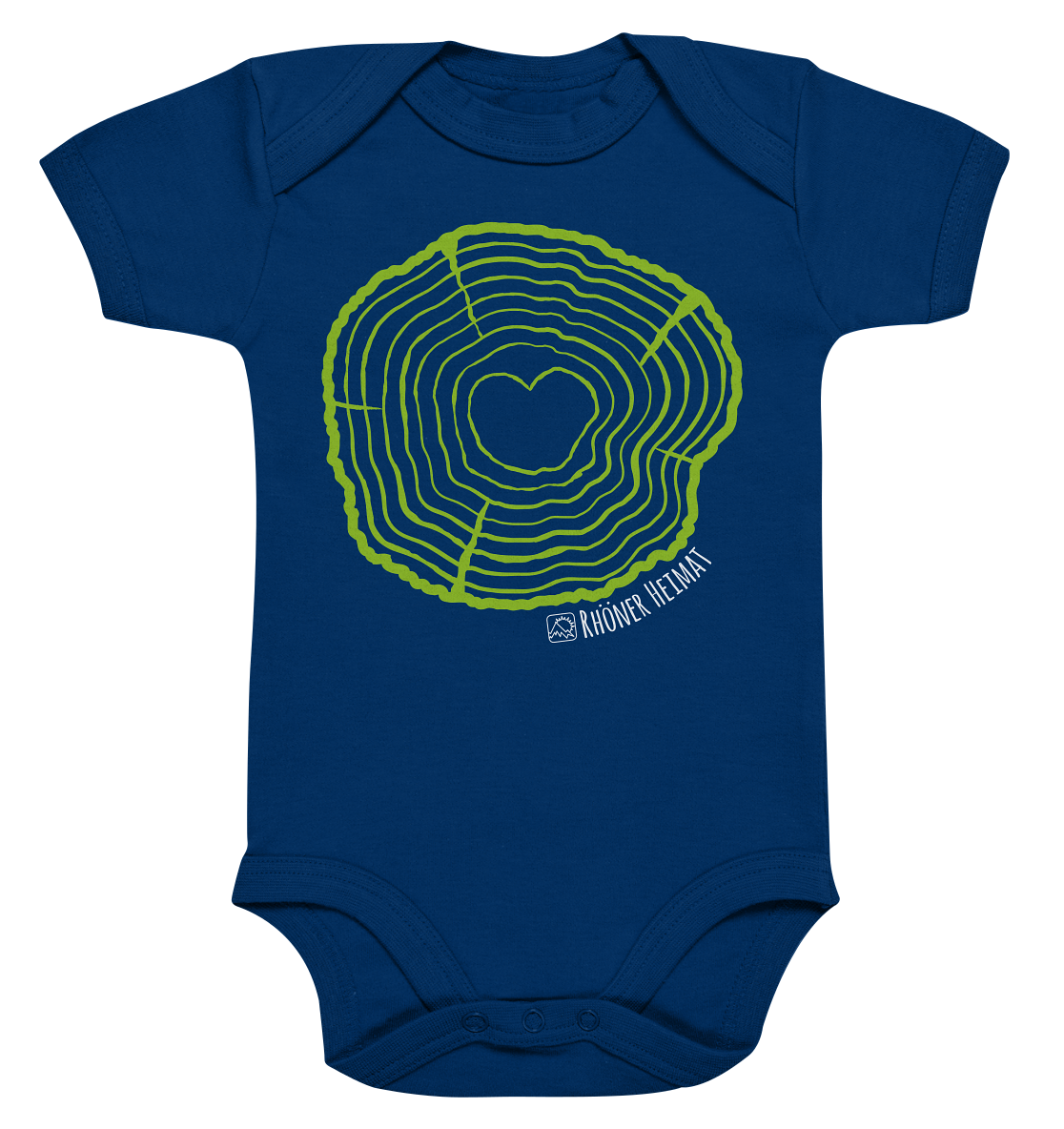 RHÖNER BAUMSCHEIBE - Organic Baby Bodysuit